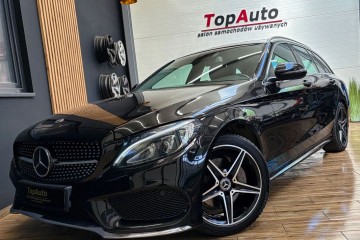 AMG-line* 2.0 *184KM* LED * perfekcyjny * navi * manetki *BEZWYPADKOWY